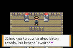 Líder Aníbal al final del Gimnasio de Cianwood City
